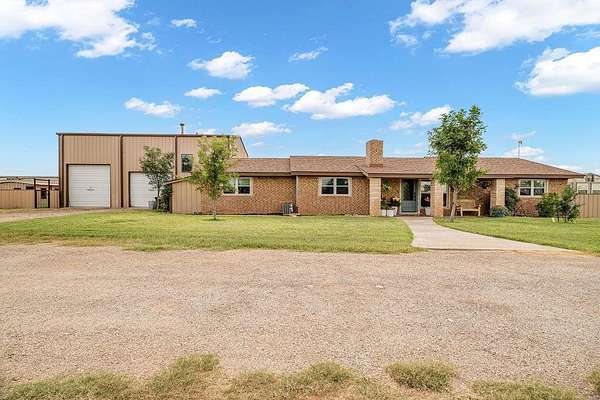 5 Acres of Land with Home for Sale in Midland, Texas