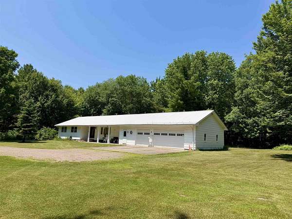 12 Acres of Recreational Land with Home for Sale in Brushton, New York