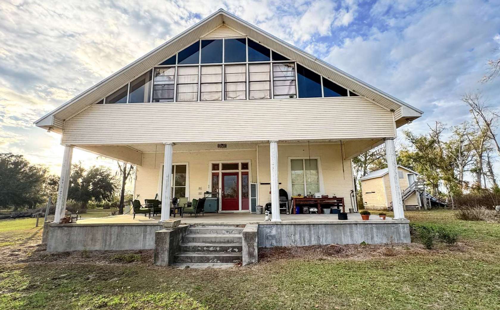 27.6 Acres of Agricultural Land with Home for Sale in Jennings, Florida