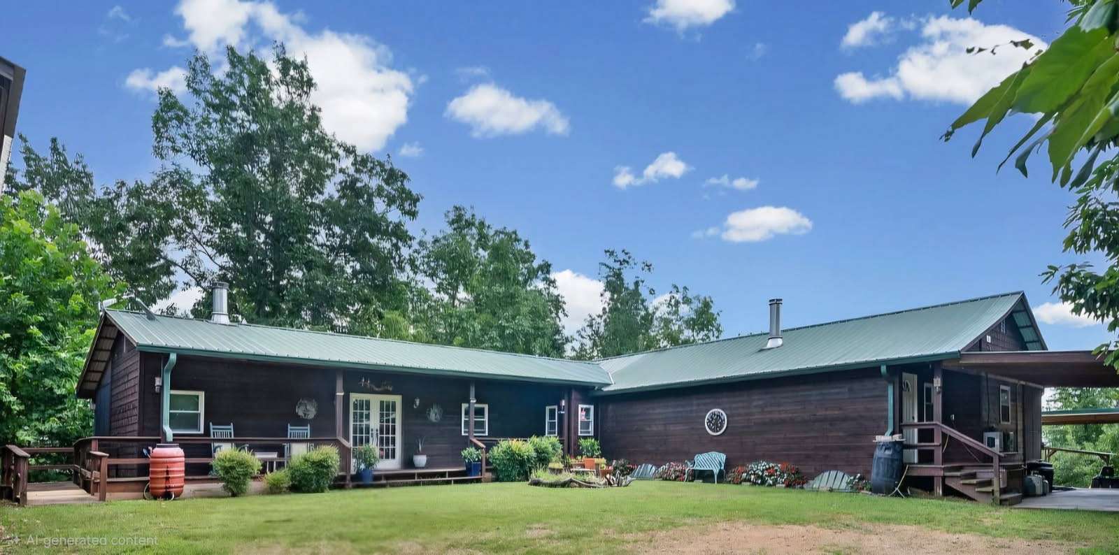 15.2 Acres of Land with Home for Sale in Linden, Tennessee
