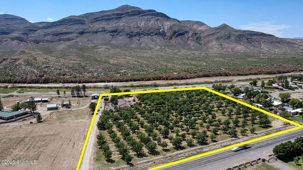 7.58 Acres of Land with Home for Sale in Las Cruces, New Mexico