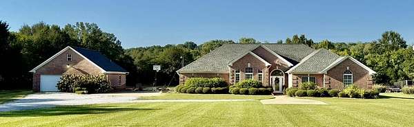 4.7 Acres of Land with Home for Sale in Pontotoc, Mississippi