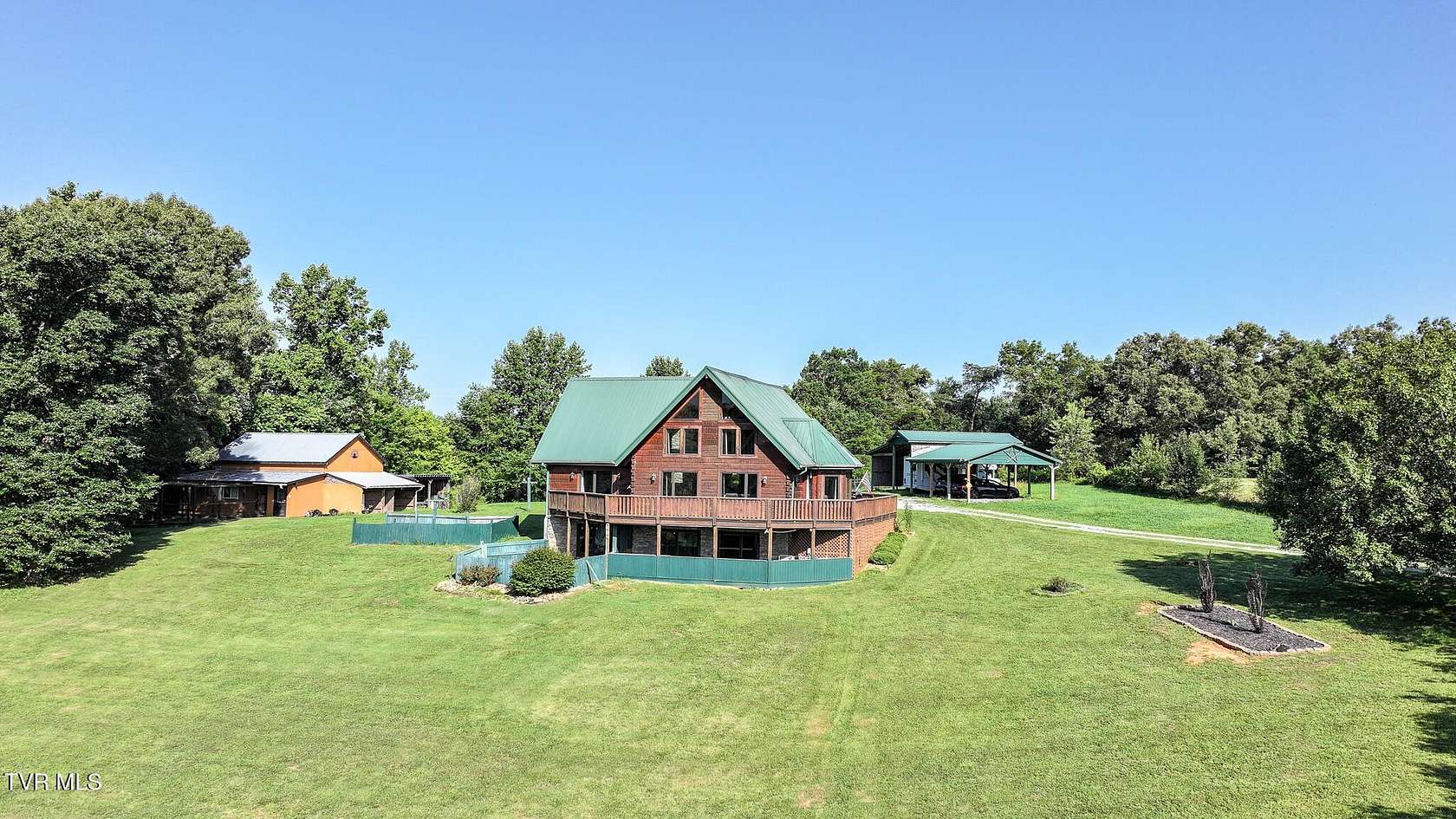 29.2 Acres of Recreational Land with Home for Sale in Greeneville, Tennessee