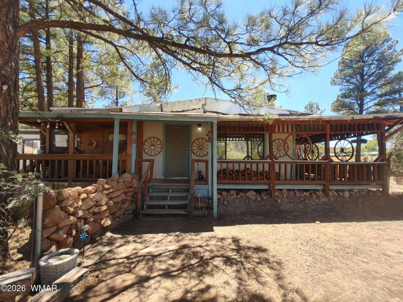 2.5 Acres of Land with Home for Sale in Show Low, Arizona