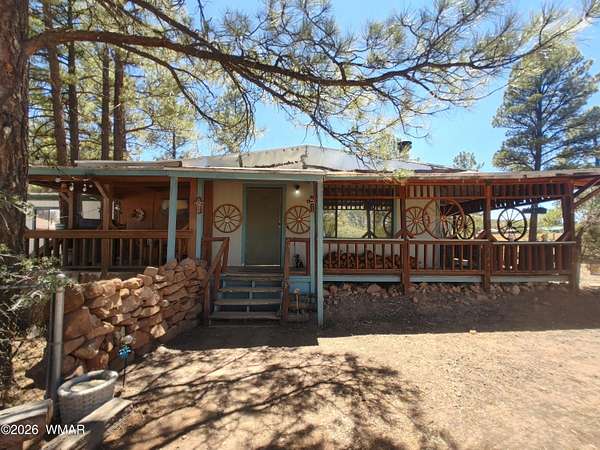 2.5 Acres of Land with Home for Sale in Show Low, Arizona