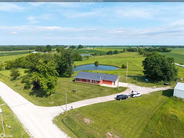 2.68 Acres of Land with Home for Sale in Fairfield, Iowa