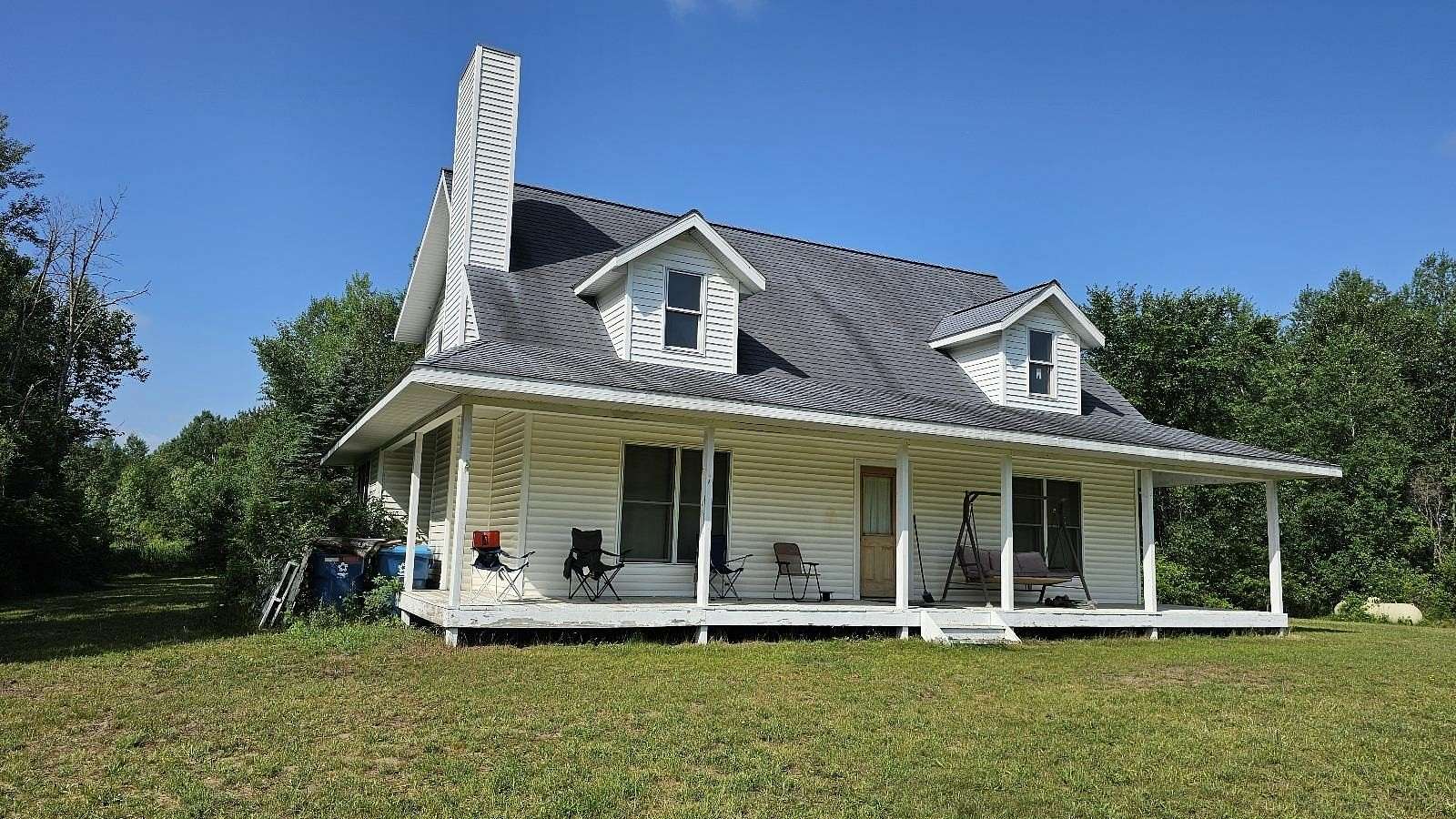 19.8 Acres of Recreational Land with Home for Sale in Gladwin, Michigan