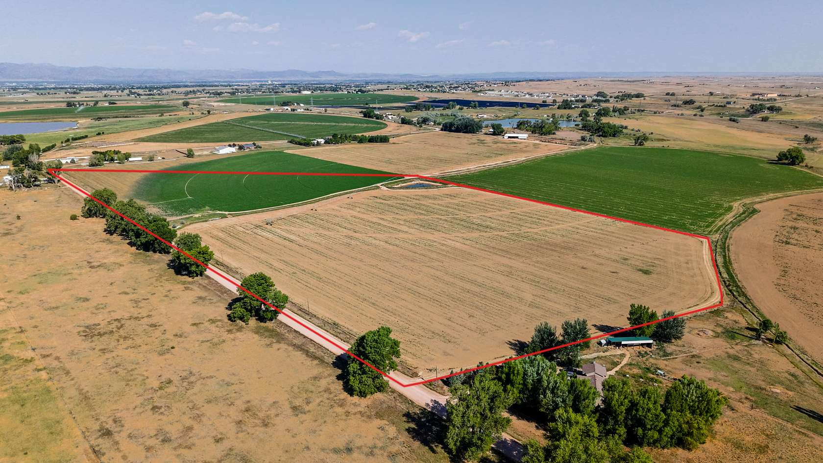 36.1 Acres of Agricultural & Residential Land for Sale in Windsor, Colorado