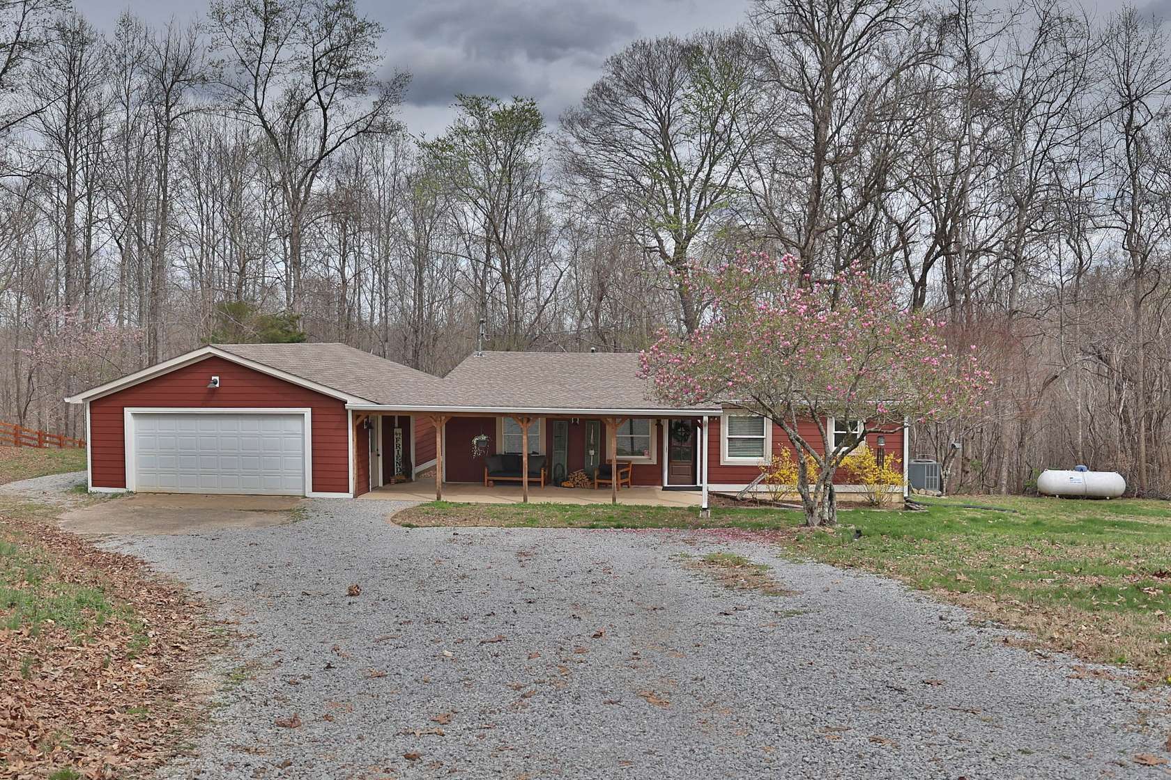 5 Acres of Land with Home for Sale in White Bluff, Tennessee