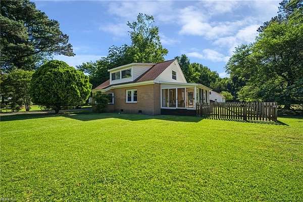 5 Acres of Land with Home for Sale in Chesapeake, Virginia