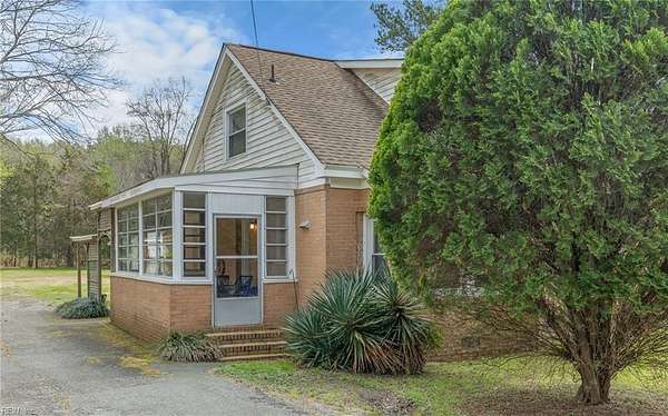 5 Acres of Land with Home for Sale in Chesapeake, Virginia