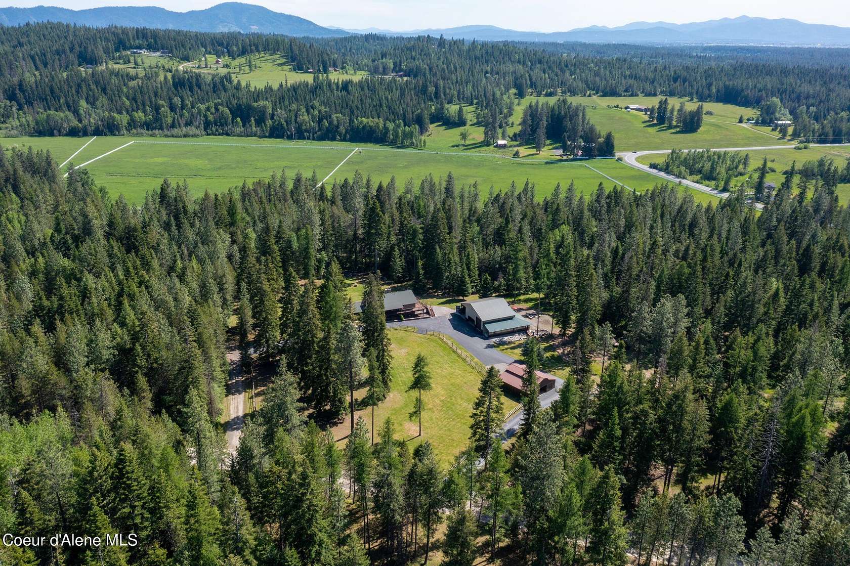 10 Acres of Land with Home for Sale in Hayden, Idaho
