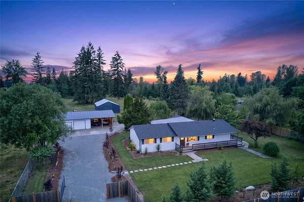 10 Acres of Land with Home for Sale in Enumclaw, Washington