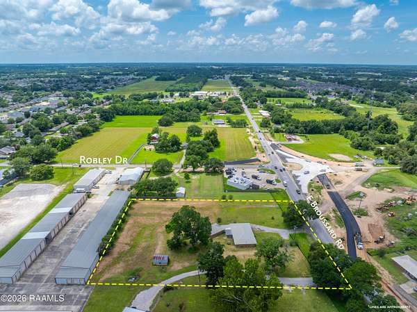 2.2 Acres of Commercial Land for Sale in Lafayette, Louisiana
