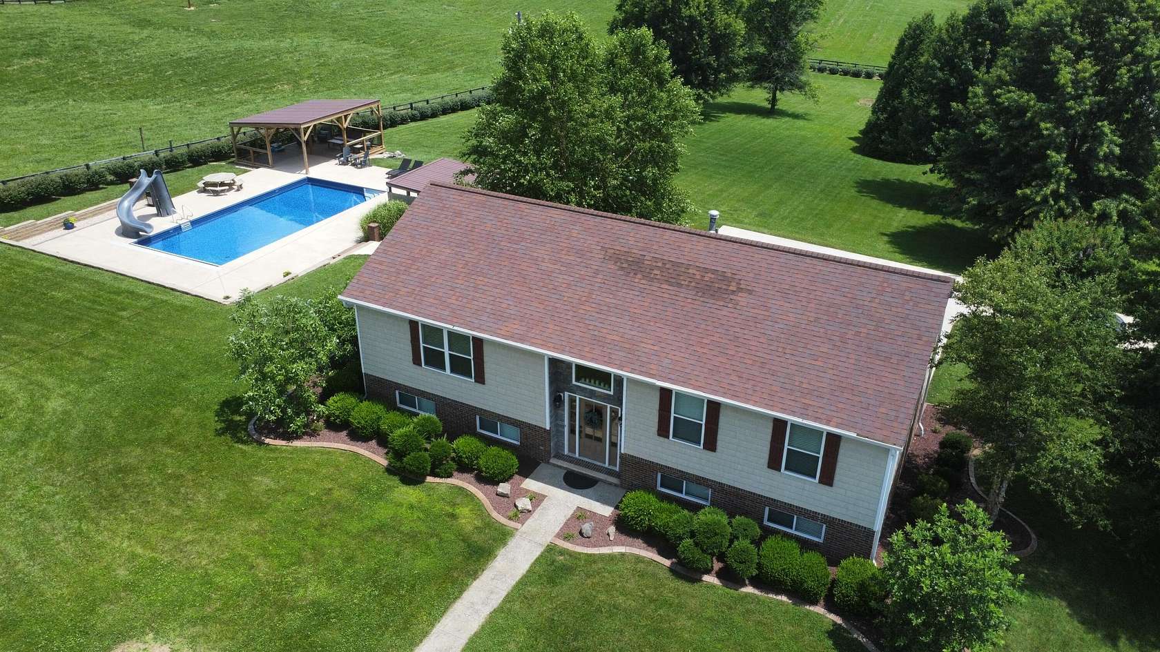 1.5 Acres of Land with Home for Sale in Frankfort, Kentucky