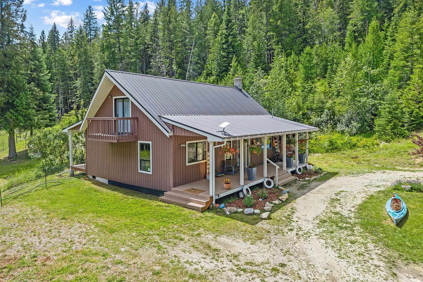 20.4 Acres of Recreational Land with Home for Sale in Ione, Washington