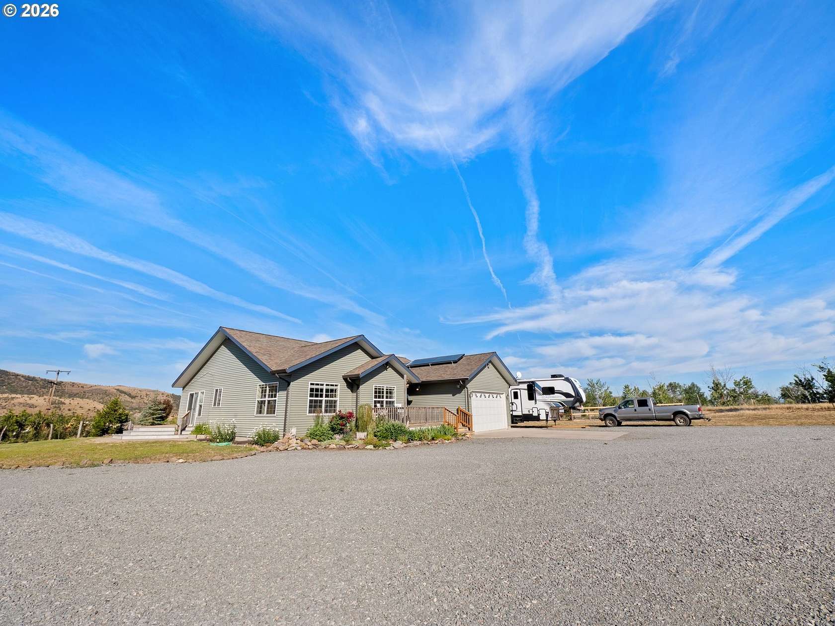 9 Acres of Land with Home for Sale in Cove, Oregon
