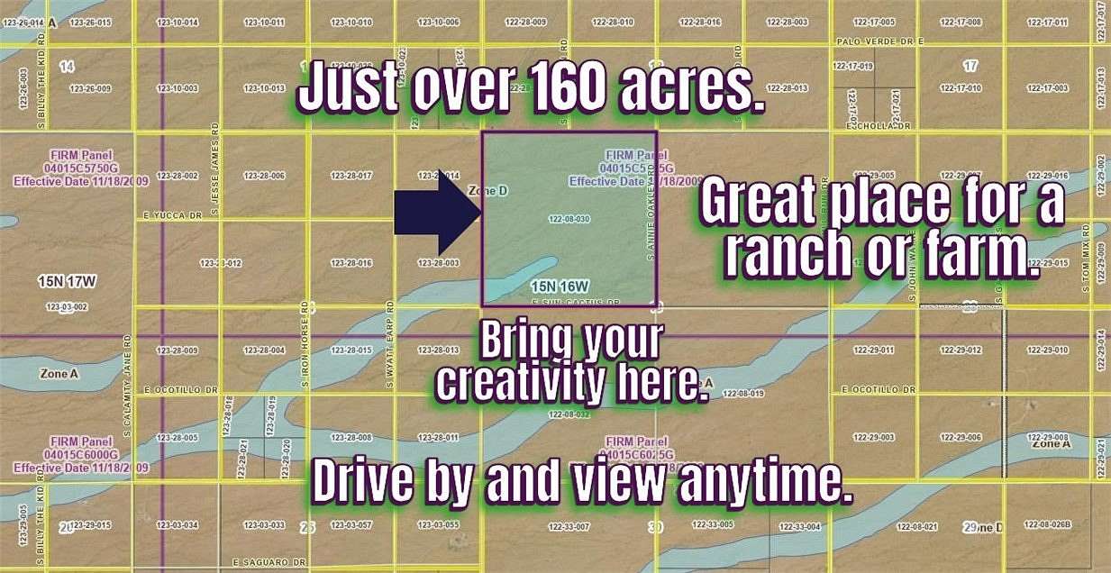 160 Acres of Land for Sale in Yucca, Arizona