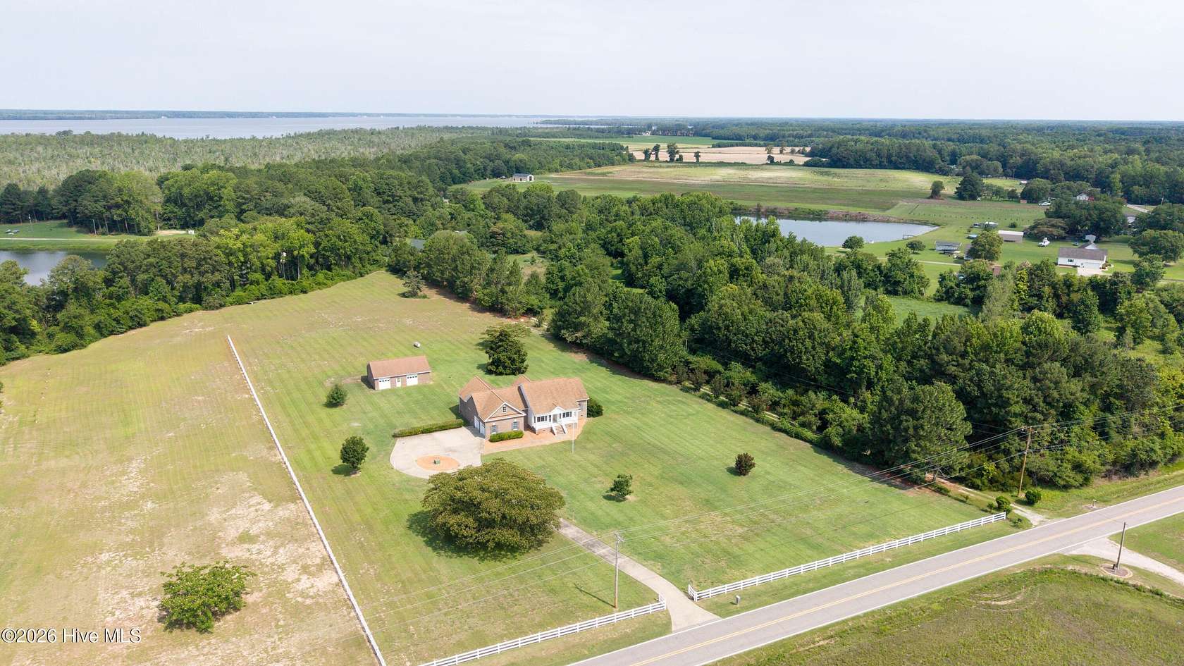 5 Acres of Land with Home for Sale in Edenton, North Carolina