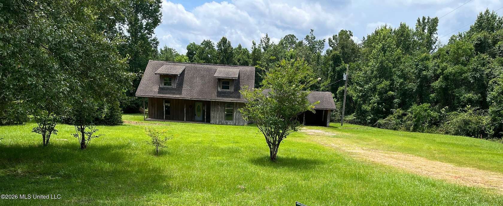 8.2 Acres of Land with Home for Sale in Perkinston, Mississippi