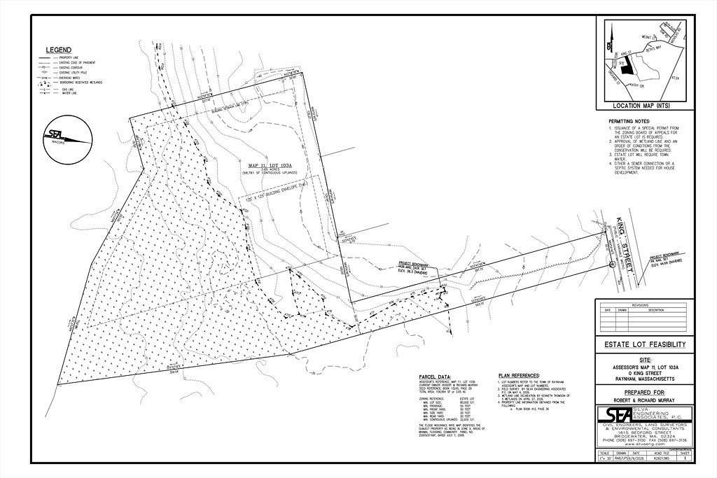 3.65 Acres of Residential Land for Sale in Raynham, Massachusetts