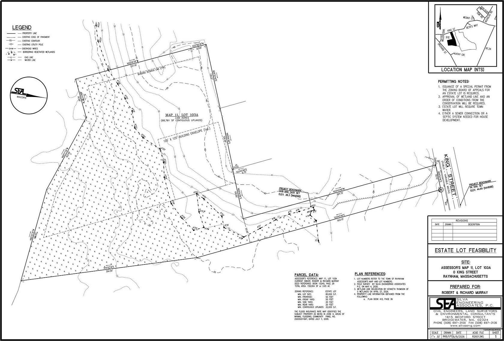 3.65 Acres of Residential Land for Sale in Raynham, Massachusetts
