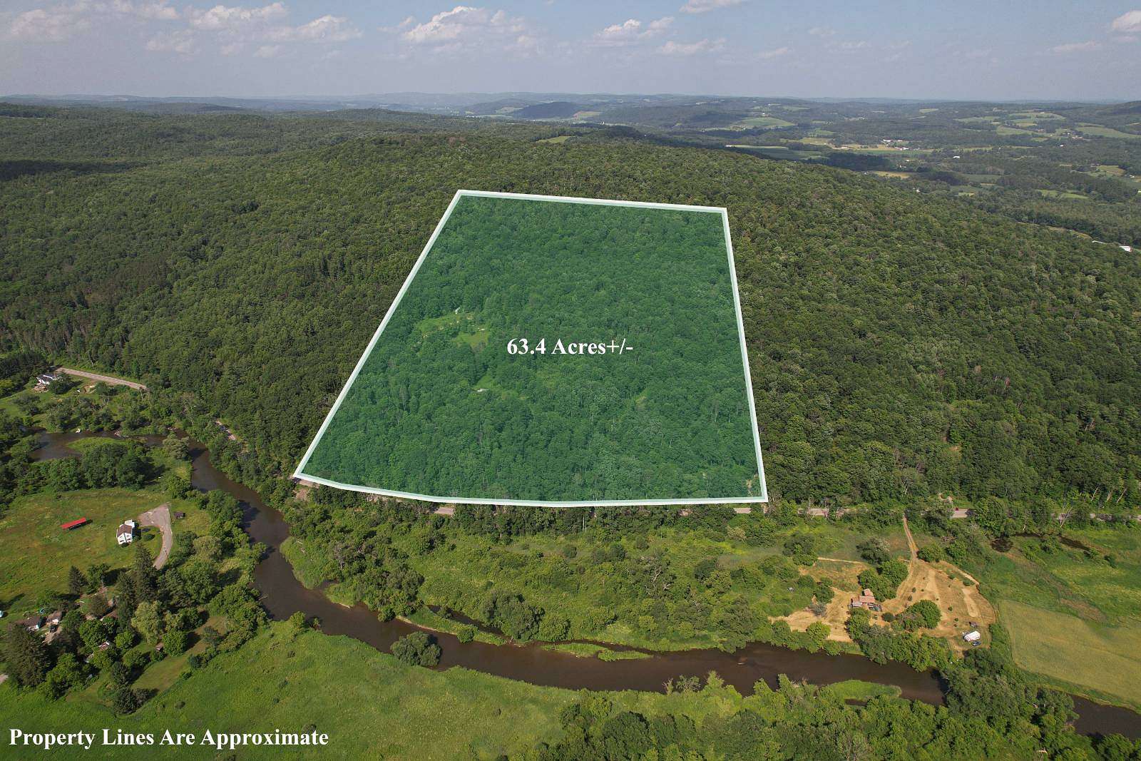 63.4 Acres of Recreational Land for Sale in New Berlin, New York