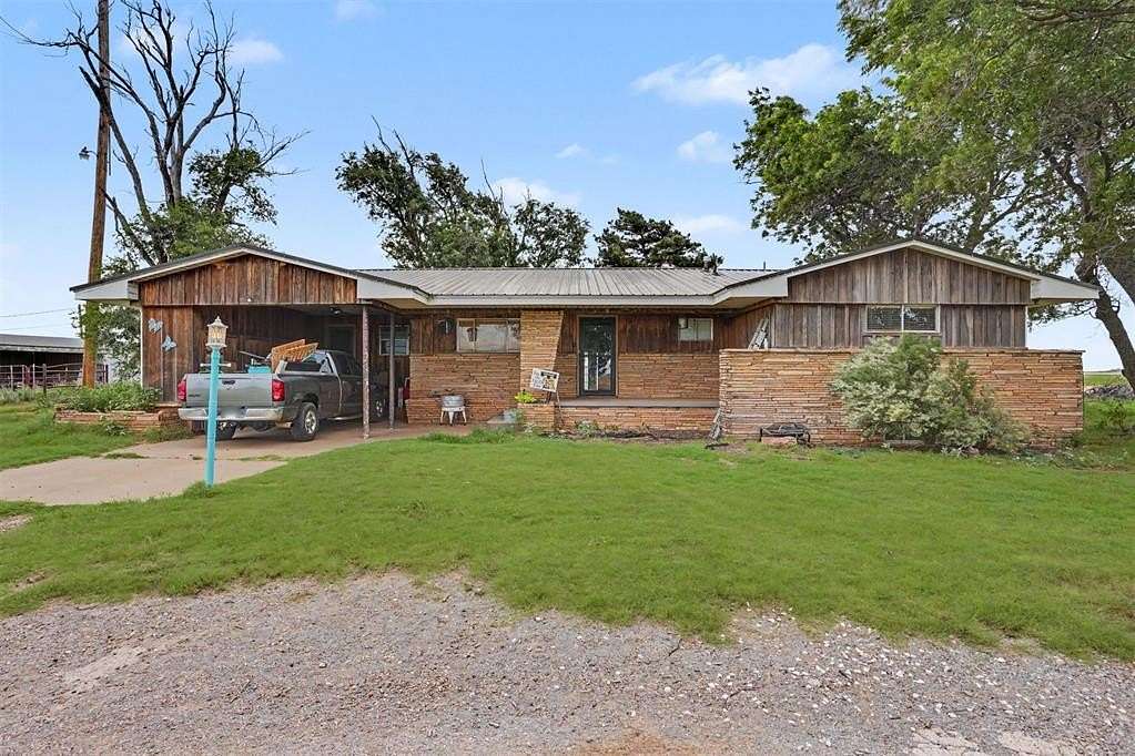 3.46 Acres of Land with Home for Sale in Tipton, Oklahoma
