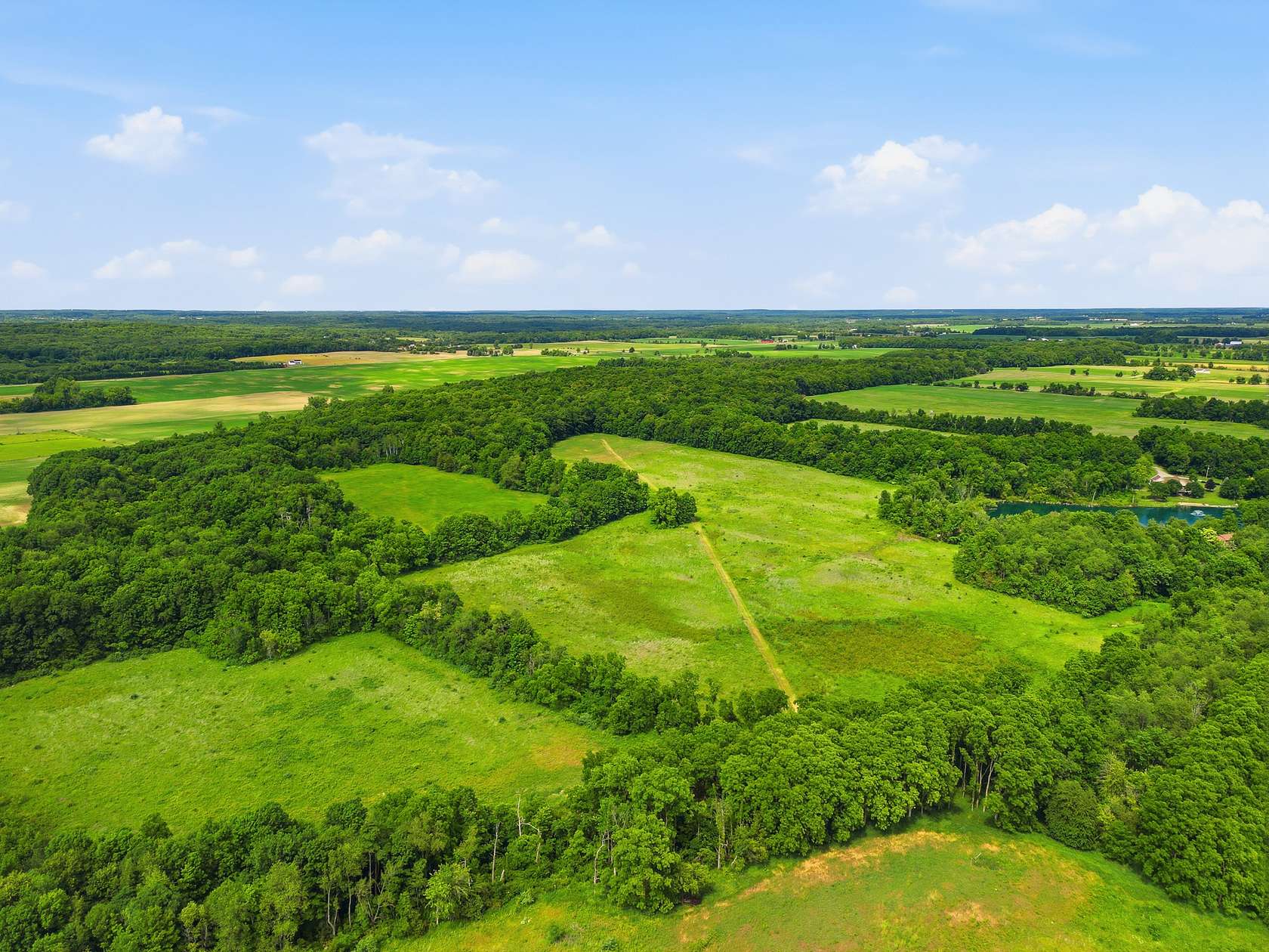 95 Acres of Land for Sale in Pittsford, Michigan
