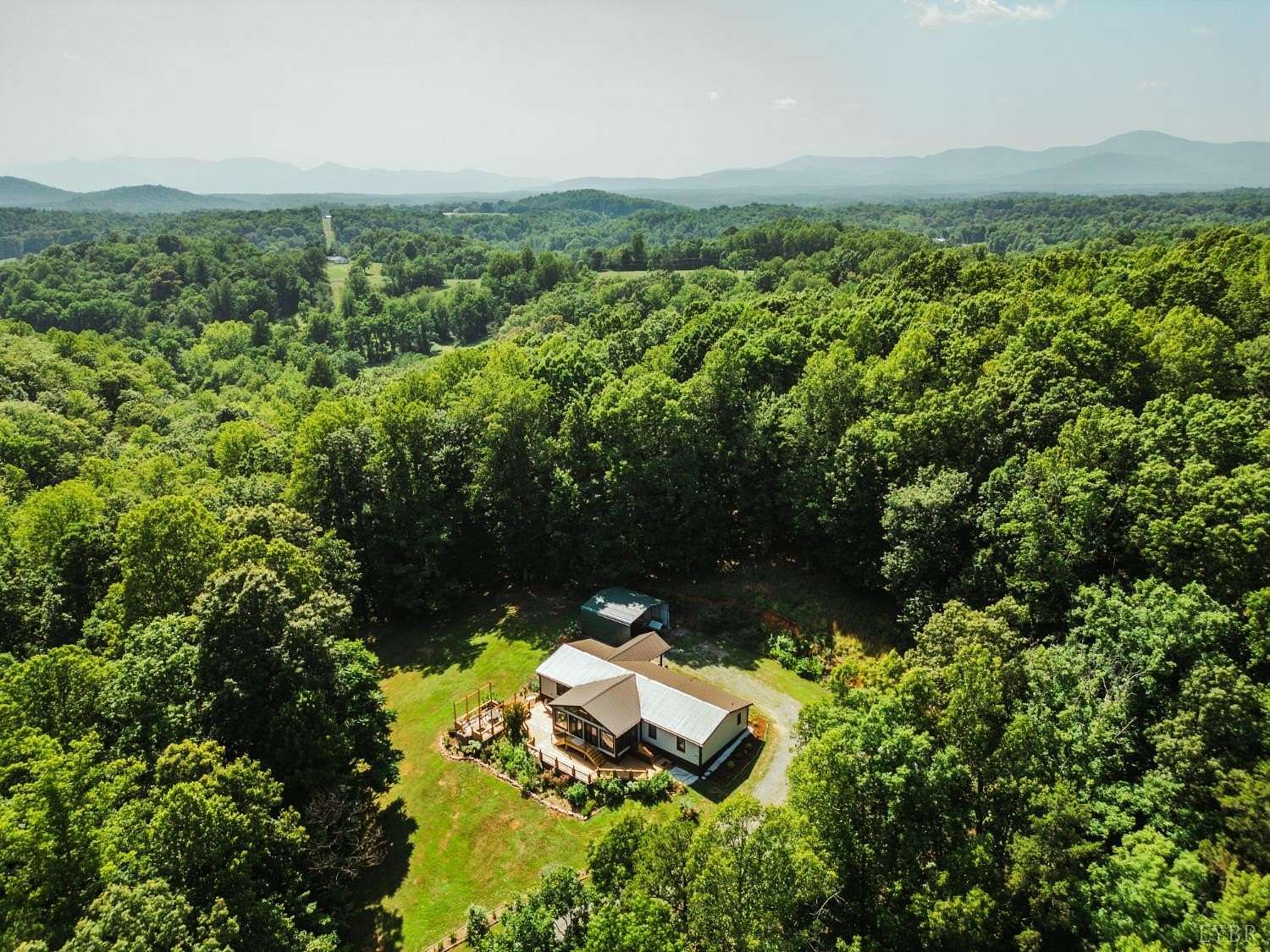 7.85 Acres of Land with Home for Sale in Monroe, Virginia