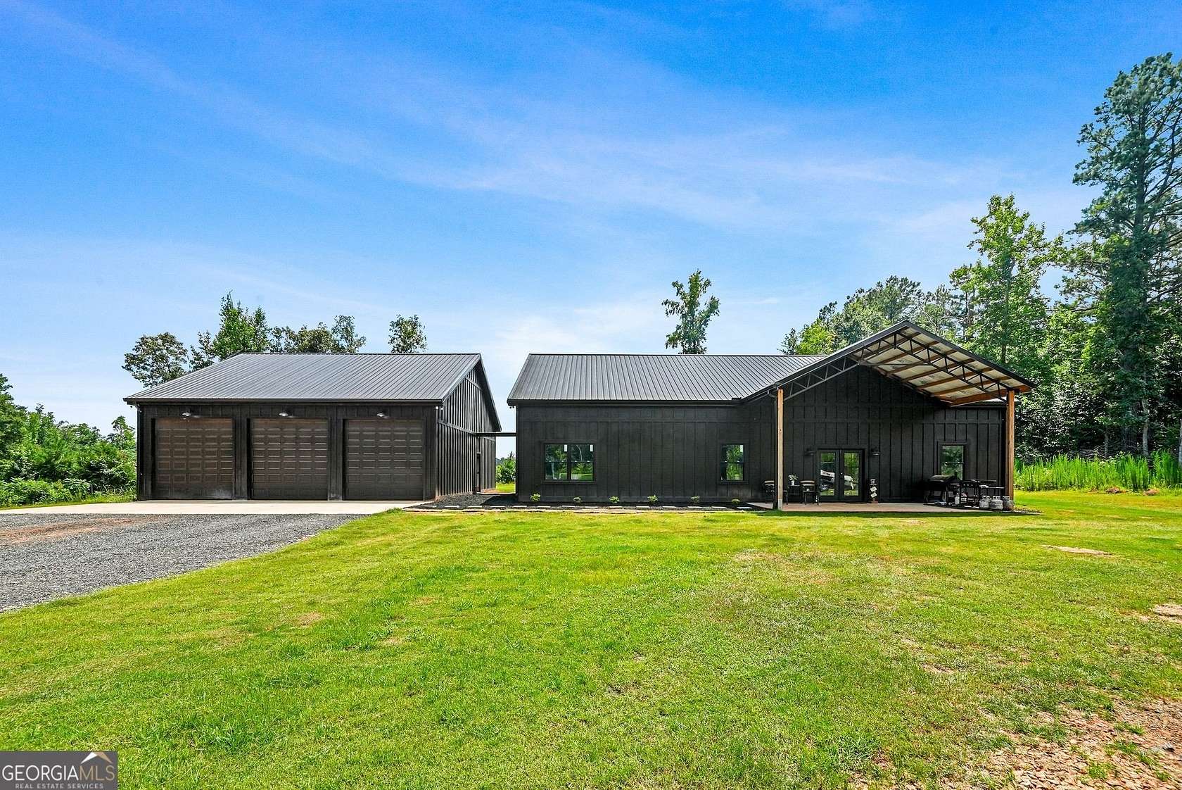 10 Acres of Land with Home for Sale in Jackson, Georgia