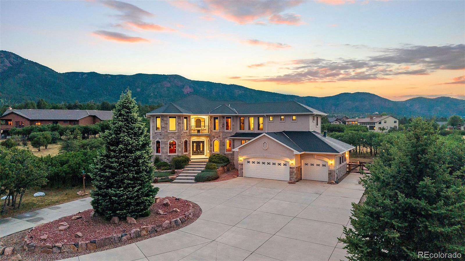 2.55 Acres of Land with Home for Sale in Colorado Springs, Colorado