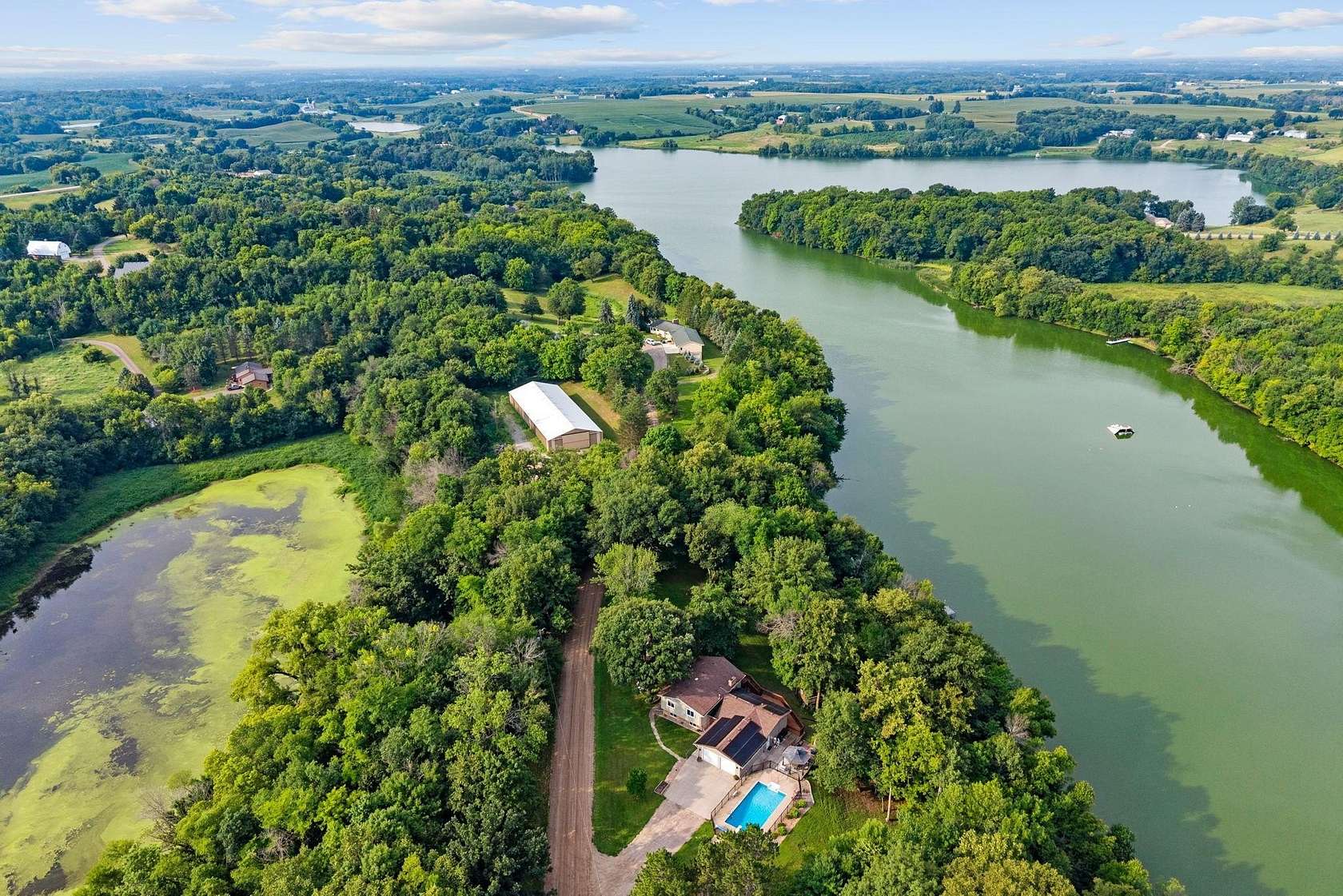 5 Acres of Land with Home for Sale in Buffalo, Minnesota