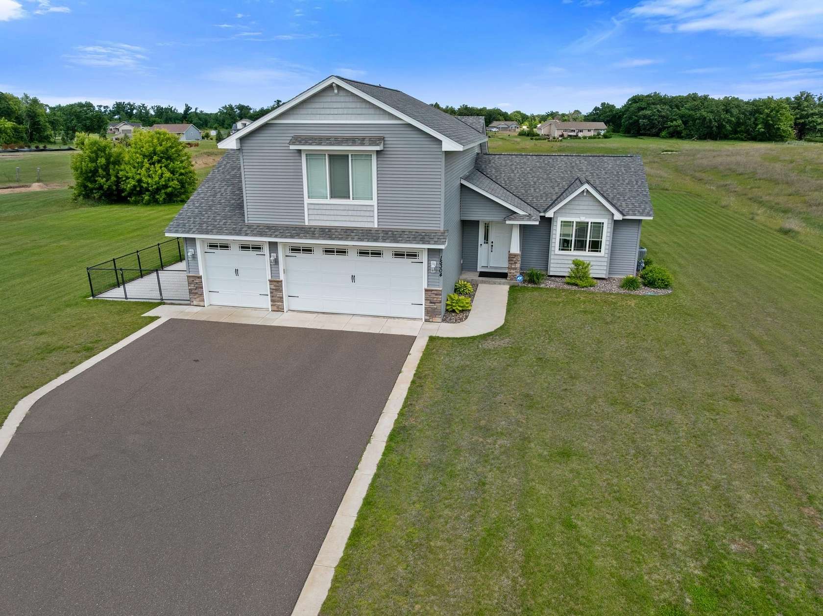 2.86 Acres of Land with Home for Sale in Zimmerman, Minnesota