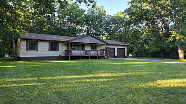 6 Acres of Land with Home for Sale in Rothbury, Michigan