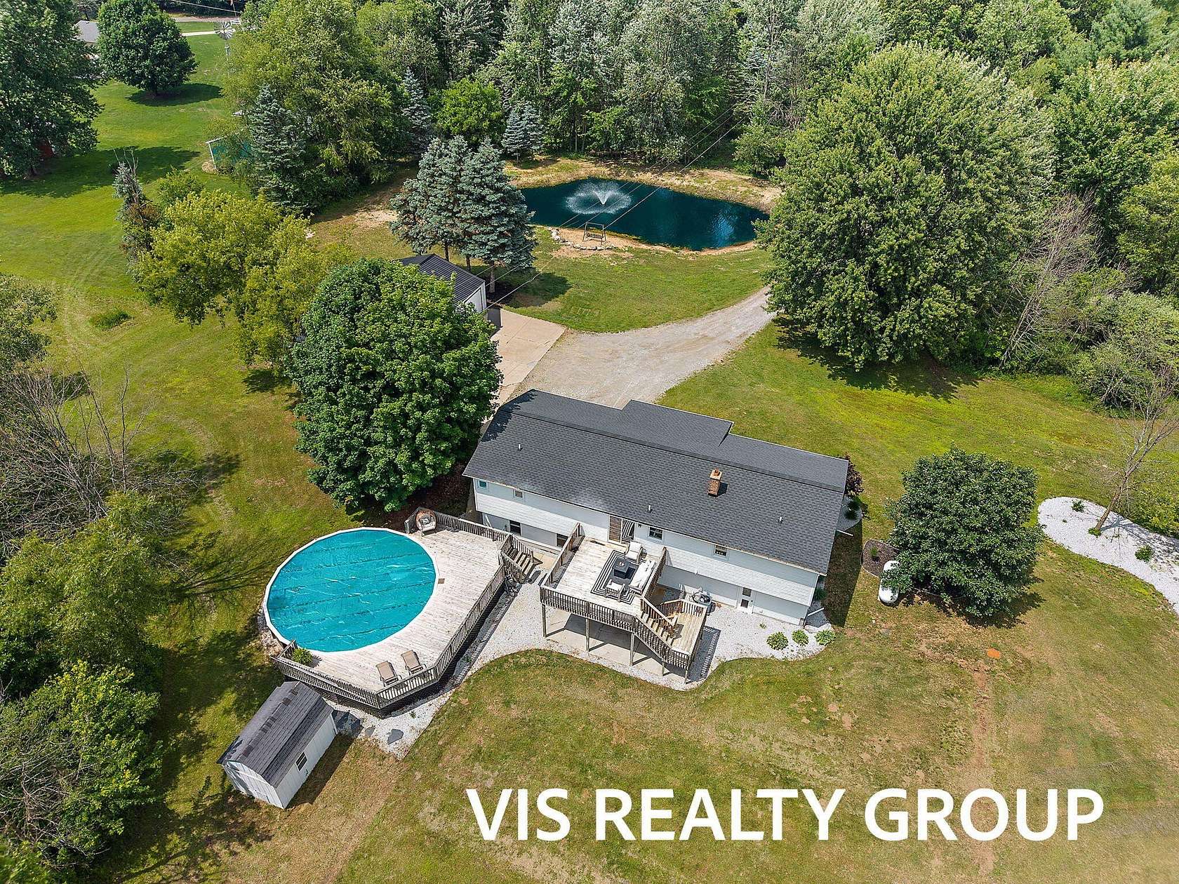 5 Acres of Land with Home for Sale in Hudsonville, Michigan