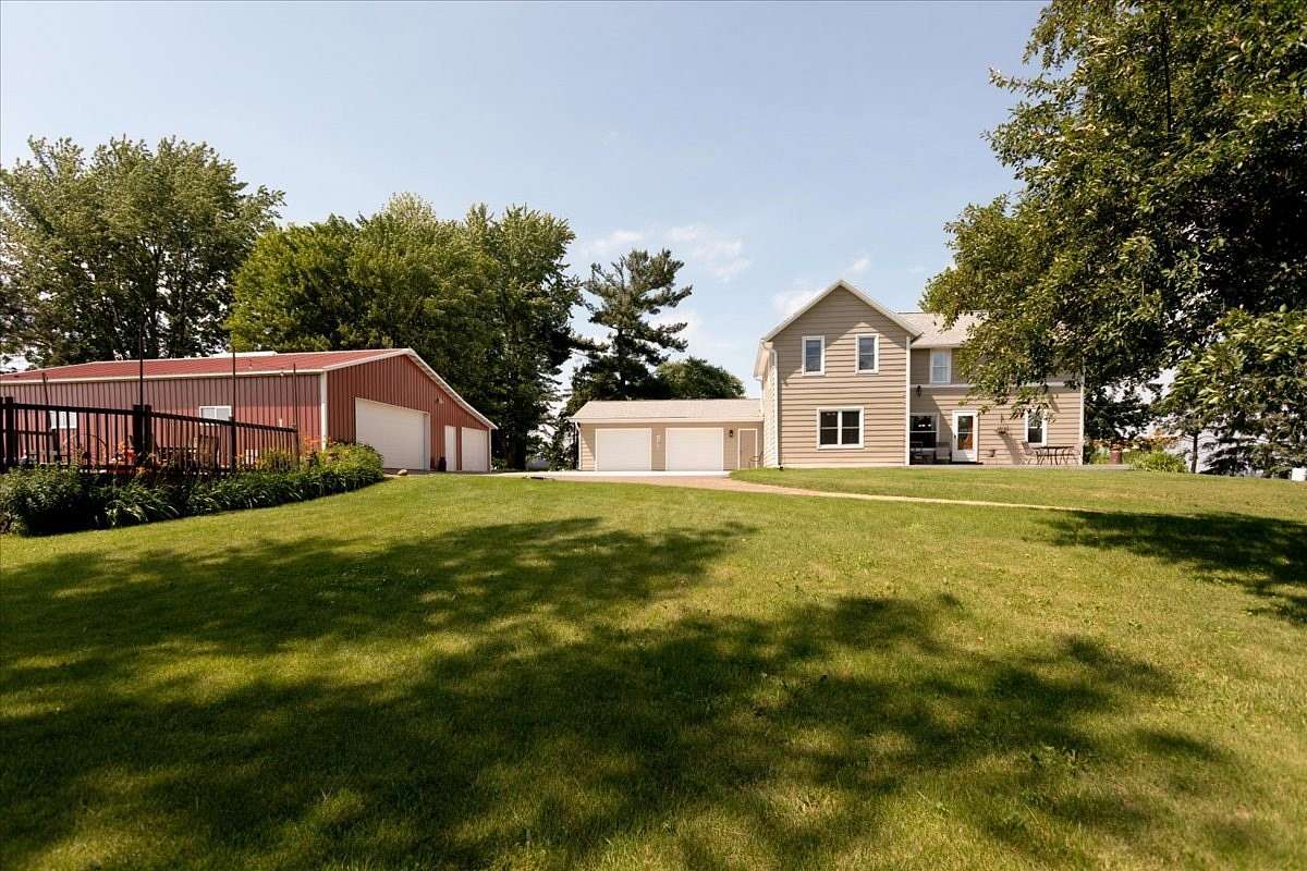11.8 Acres of Land with Home for Sale in Elk Mound, Wisconsin