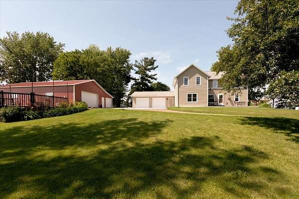 11.8 Acres of Land with Home for Sale in Elk Mound, Wisconsin