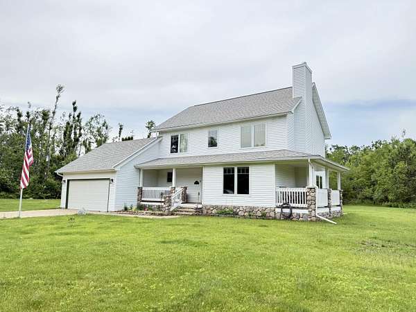 10.2 Acres of Land with Home for Sale in Gaylord, Michigan