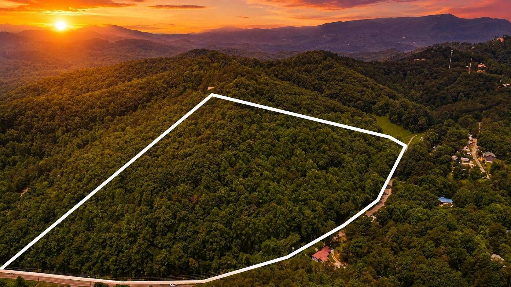 16 Acres of Recreational & Residential Land for Sale in Pigeon Forge, Tennessee
