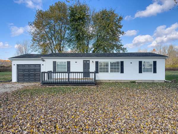 3.5 Acres of Land with Home for Sale in St. Paris, Ohio