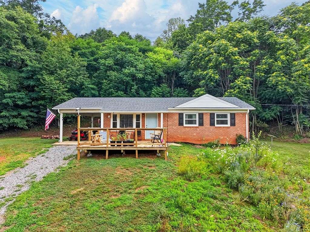 5 Acres of Land with Home for Sale in Stuart, Virginia