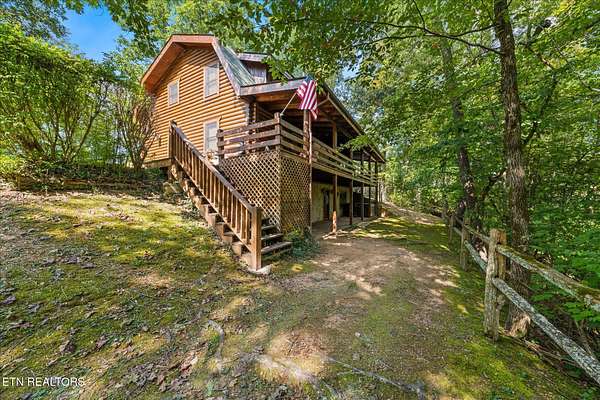 4.5 Acres of Land with Home for Sale in Sevierville, Tennessee