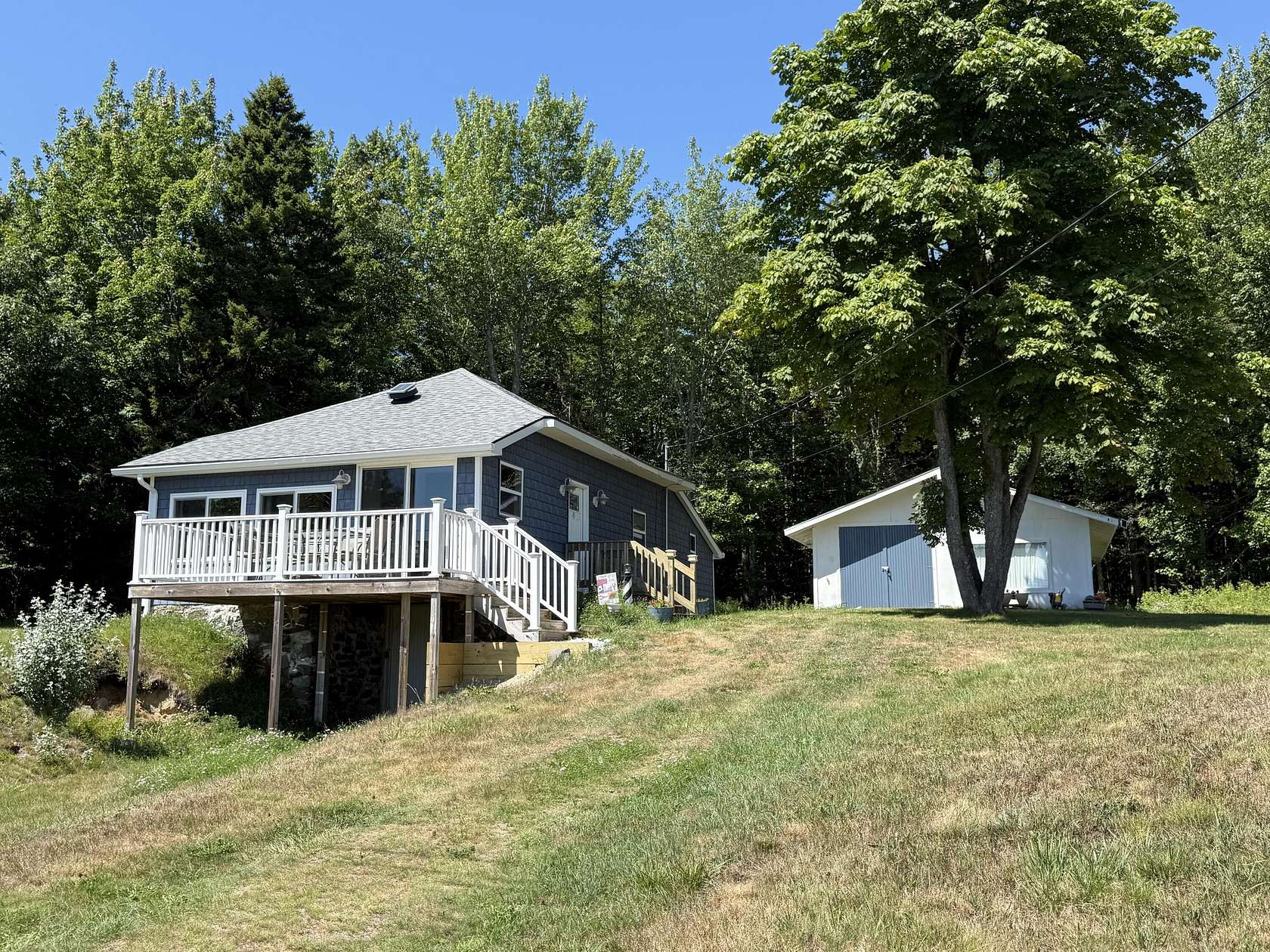 7.5 Acres of Land with Home for Sale in Addison, Maine
