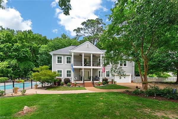 3.5 Acres of Land with Home for Sale in Carrollton, Virginia