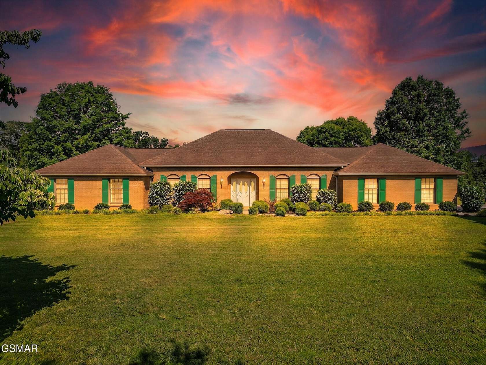 27.3 Acres of Agricultural Land with Home for Sale in Sevierville, Tennessee