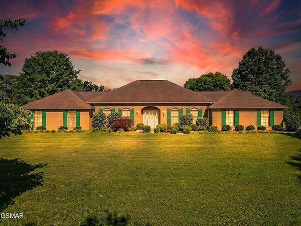 27.3 Acres of Agricultural Land with Home for Sale in Sevierville, Tennessee
