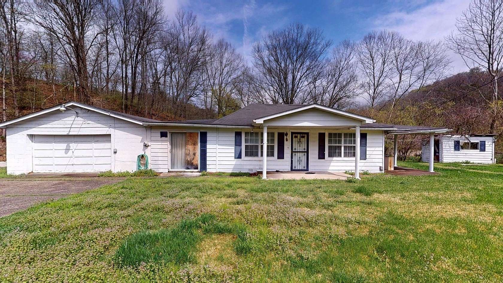1.5 Acres of Land with Home for Sale in West Hamlin, West Virginia