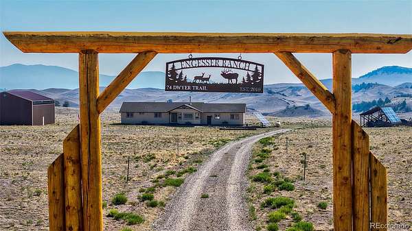 112 Acres of Recreational Land with Home for Sale in Hartsel, Colorado