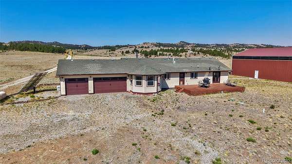 112 Acres of Recreational Land with Home for Sale in Hartsel, Colorado